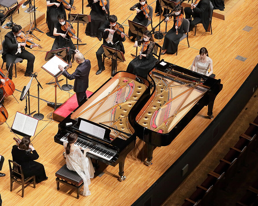 二人のピアニストが、一つの音楽を創り上げる